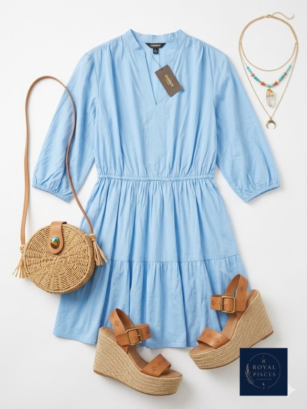 Flowy Long Sleeve Summer Dress
